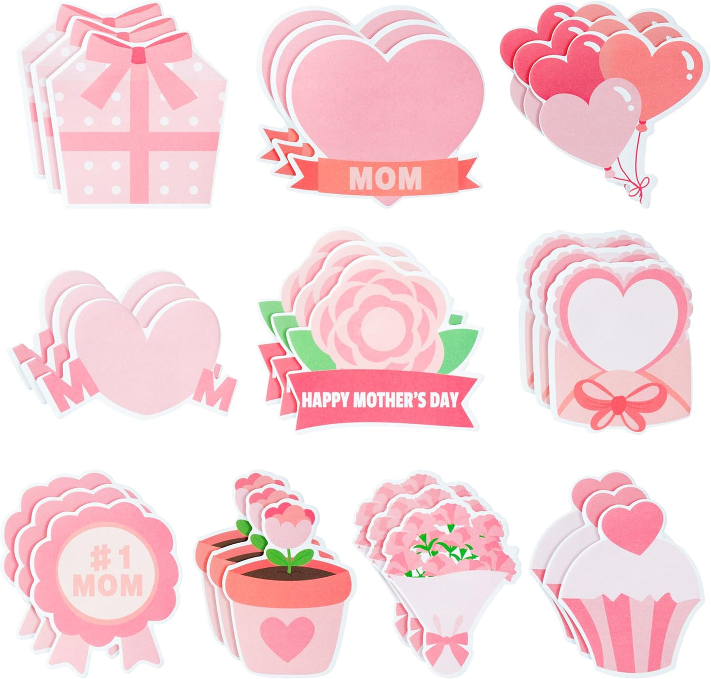 Xqumoi 30 Pack Teacher Sticky Notes - Funny Coffee Cup Self Sticky Notepads Writing Memo Pads for Teacher Appreciation Back to School Office Supplies Coffee Lover Gift Party Favors Goodies Bag Fillers