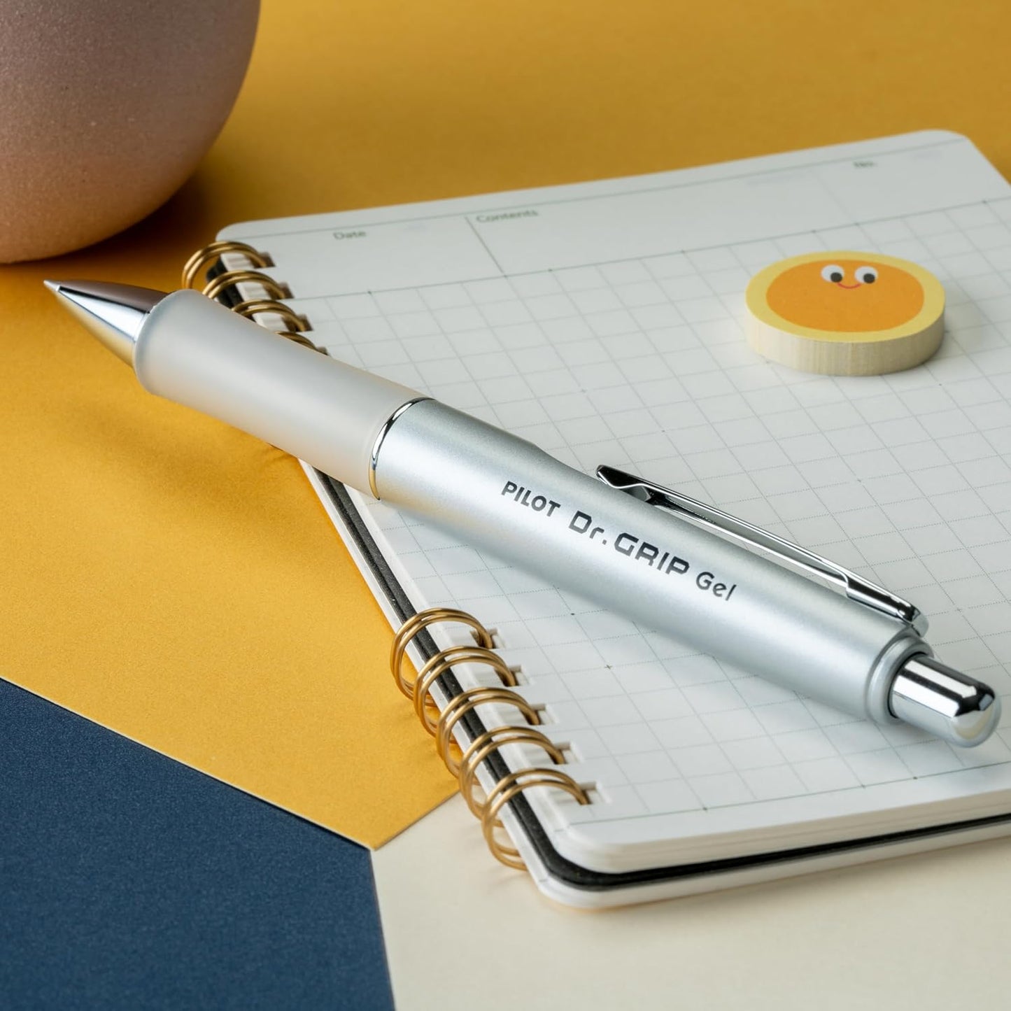 PILOT Dr. Grip Limited Refillable & Retractable Gel Pen, Fine Point, Black, Single Pen - Ideal for School, Journaling & Office Writing