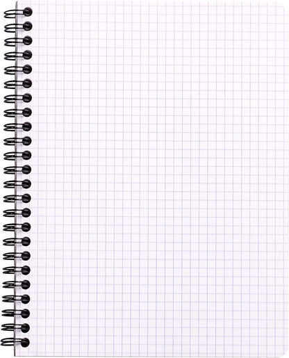 Rhodia Wirebound Notebooks - Lined w/ margin 80 sheets 8 1/4 x 11 3/4 in. - Black cover
