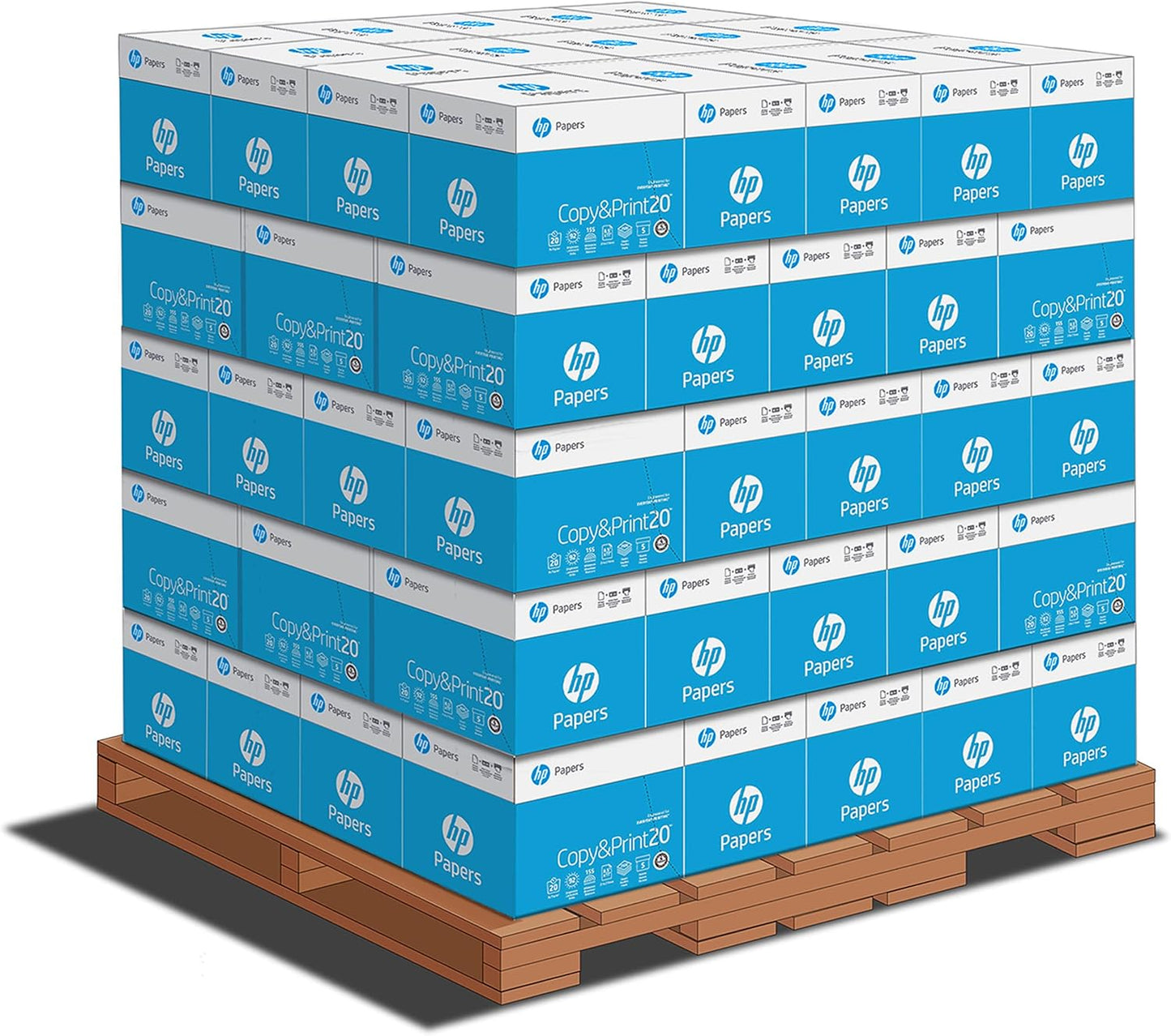 HP Printer Paper | 8.5 x 11 Paper | Copy &Print 20 lb | 1 Ream Case - 500 Sheets| 92 Bright | FSC Certified | 200060