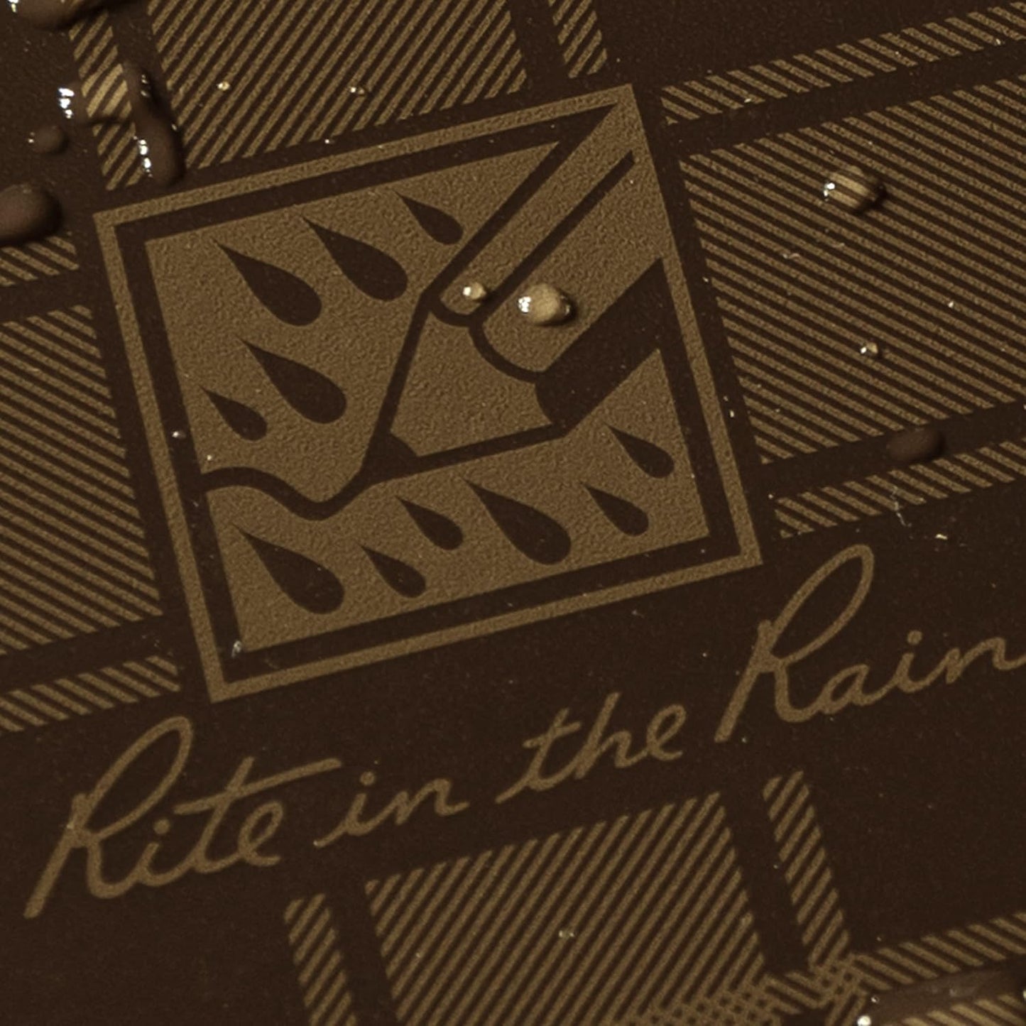 Rite in the Rain Weatherproof Top Spiral Notebook, 3" x 5", Black Cover, Universal Pattern, 3 Pack (No. 735-3X)