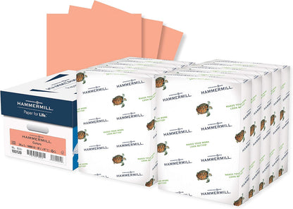 Hammermill Colored Paper, 24 lb Blue Printer Paper, 8.5 x 11 - Made in the USA, Pastel Paper, 103671R-1 Ream (500 Sheets)