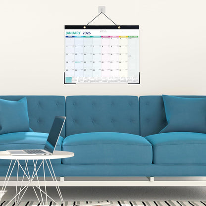 2026-2027 Desk Calendar – Run Now to MAR. 2027, 18 Monthly Desk Calendar 2026-2027 Large, 17'' x 12'', Best Desk/Wall Calendar 2026 with To-do Lists, Desk Pad, Ruled Blocks, Corner Protectors