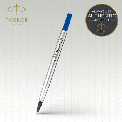 Parker Rollerball Pen Refill | Fine Point | Blue QUINK Ink | 1 Count