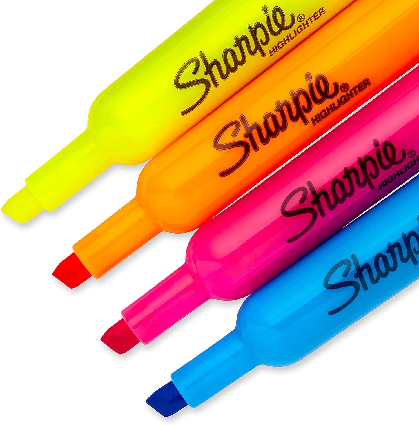 Sharpie Accent Tank-Style Highlighters, 6 Colored Highlighters (25876PP)