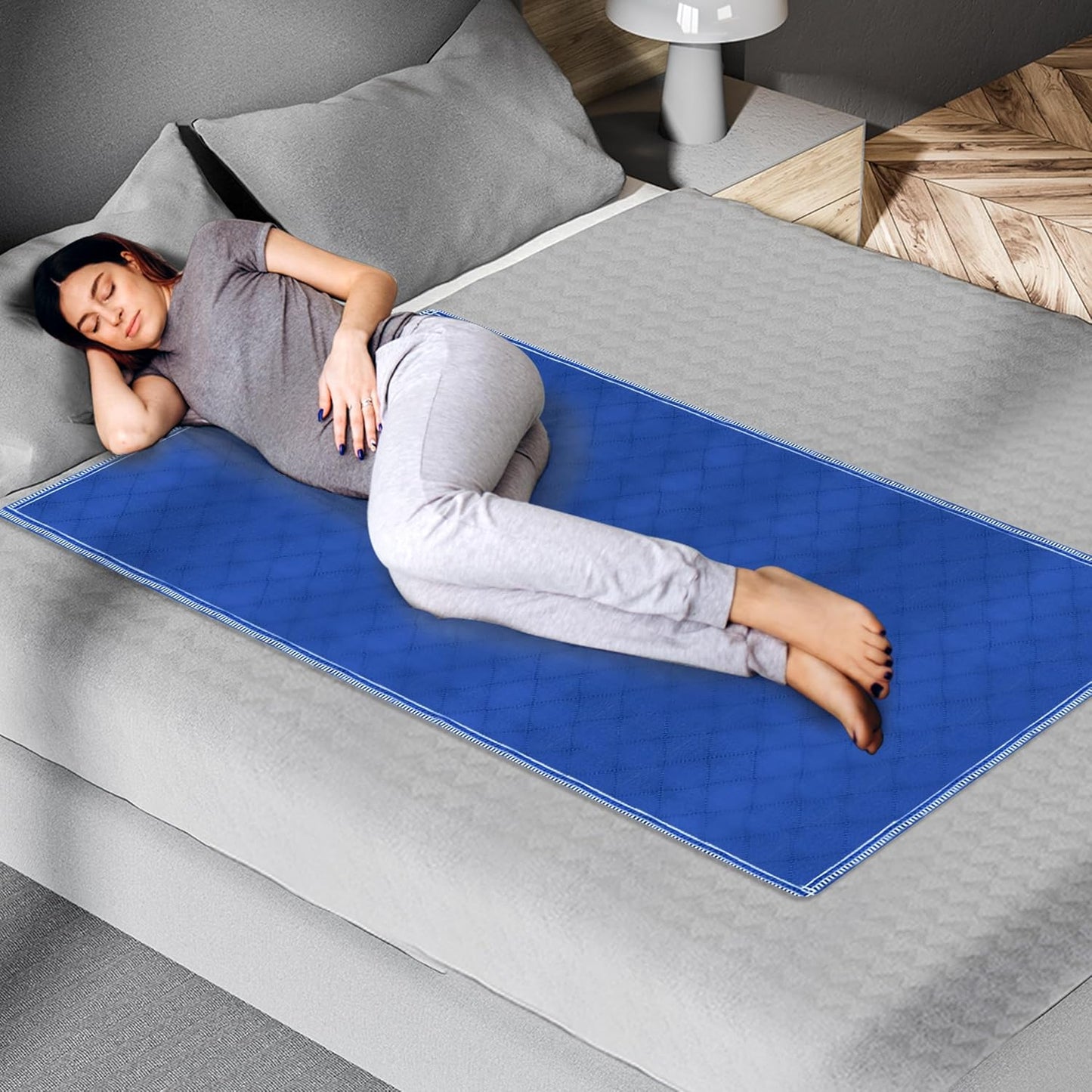Epica Premium Ultra Plus Waterproof Sheet Protector Bed Pad, Under-pad, Quilted, Waterproof, and Washable, 34" x 52" for Children or Adults with Incontinence 34”x 52” (500 Washes ) Pack of 1