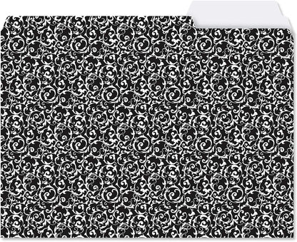 Current Floral Fun File Folders Value Pack - Bulk Set of 24, 6 Pretty Decorative Designs, 1/3 Cut Tabs, Heavy-Duty Paper Stock, Office Supplies for Home & Work, 9-½” x 11-¾” Letter Size
