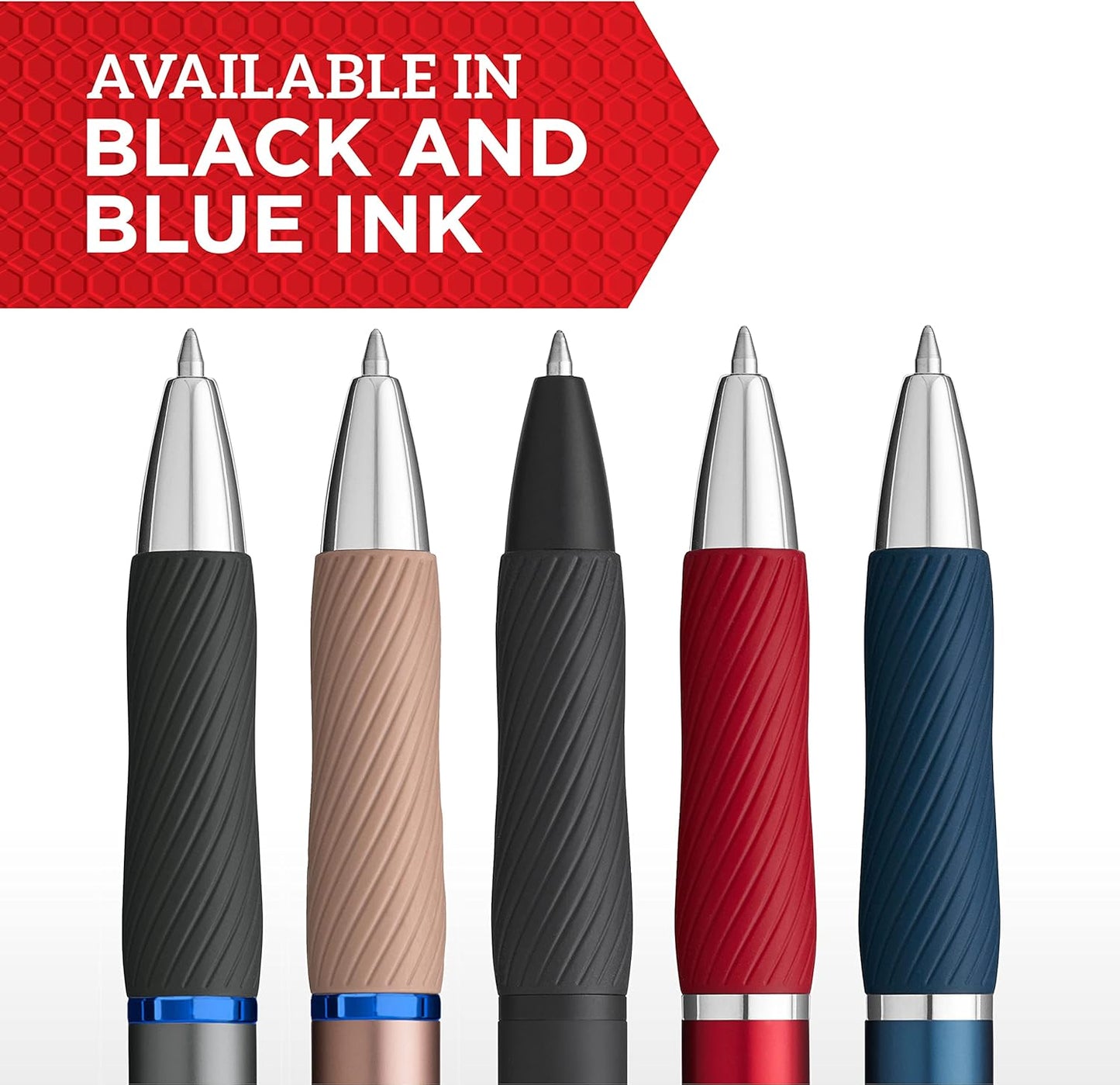 Sharpie S-Gel, Gel Ink Pens, Medium Point (0.7mm), Sleek Metal Barrel, Black Ink, 12 Count - Drawing, Journaling, Writing, School, Teacher Supplies