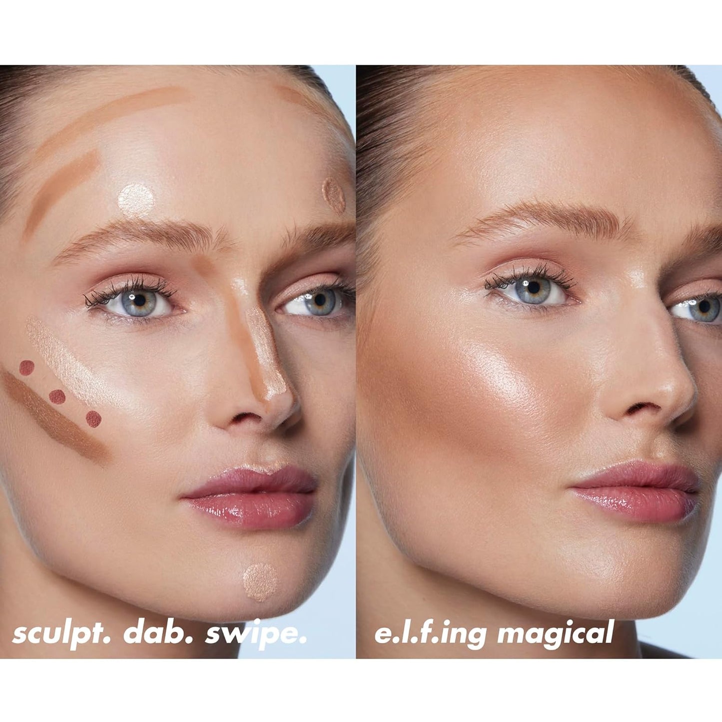 e.l.f. Halo Glow Highlight Beauty Wand, Liquid Highlighter Wand For Luminous, Glowing Skin, Buildable Formula, Vegan & Cruelty-free, Liquid Gold