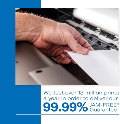 Hammermill Printer Paper, Premium Laser Print 32 lb, 8.5 x 11-98 Bright, Made in The USA, 104646R - 1 Ream (500 Sheets)