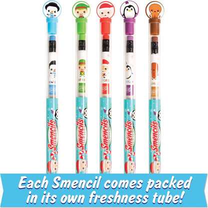 Spring Smencils - HB #2 Scented Pencils, 5 Count, Gifts for Kids, School Supplies, Classroom Rewards, Easter basket stuffers