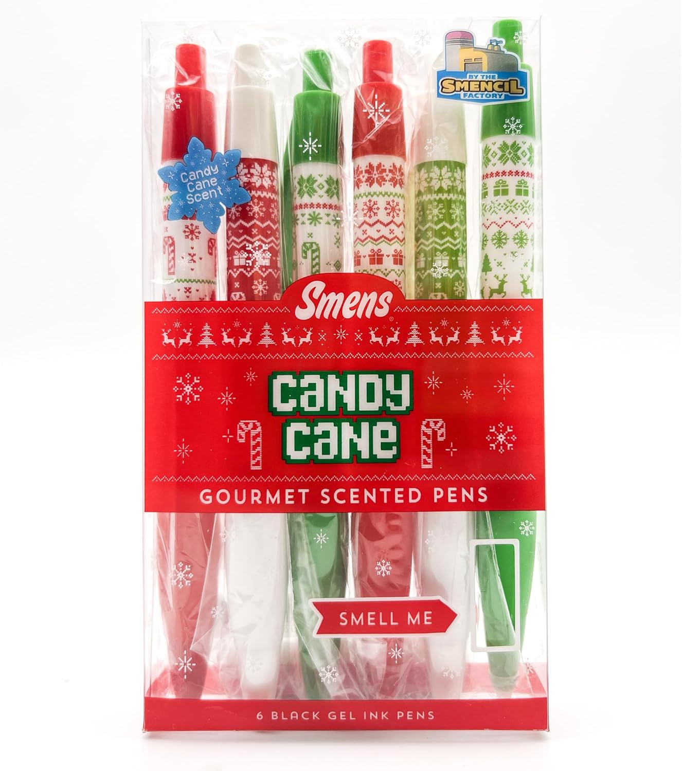 Glitter Gel Smens - Patented Gourmet Scented Colored Glitter Gel Ink Pens, Medium Point, 8 Count - Fun, Cute, Cool, Smelly Pens for Kids