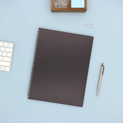 Blue Sky Smart Notes Professional Notebook, Wire-O Binding, 8.5" x 11", Black (14713)