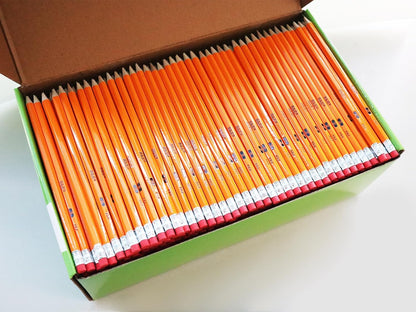 S & E TEACHER'S EDITION 360pcs Pre-sharpened Pencils with eraser top, No.2 pencils #2 HB pencil, Golf, Classroom, Pew, Back to school, 360 pcs/box