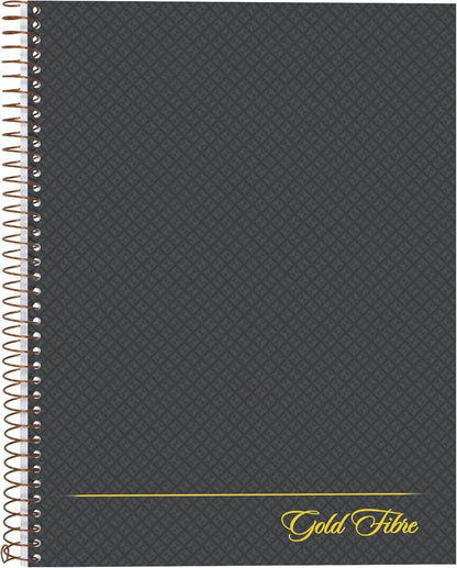Ampad Gold Fibre Designer, Project Planner,Size 9-1/2 x 7-1/4, Asst Covers, 84 Sheets per Notebook (20-817),White