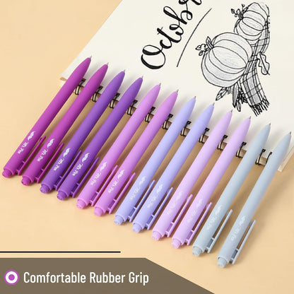 Mr. Pen- Retractable Gel Pens, 12 Pack, Colorful Ink, Fine Point 0.7mm, Fast Dry, Smooth Writing, Cute Pens for Drawing, Writing Planner and School Supplies