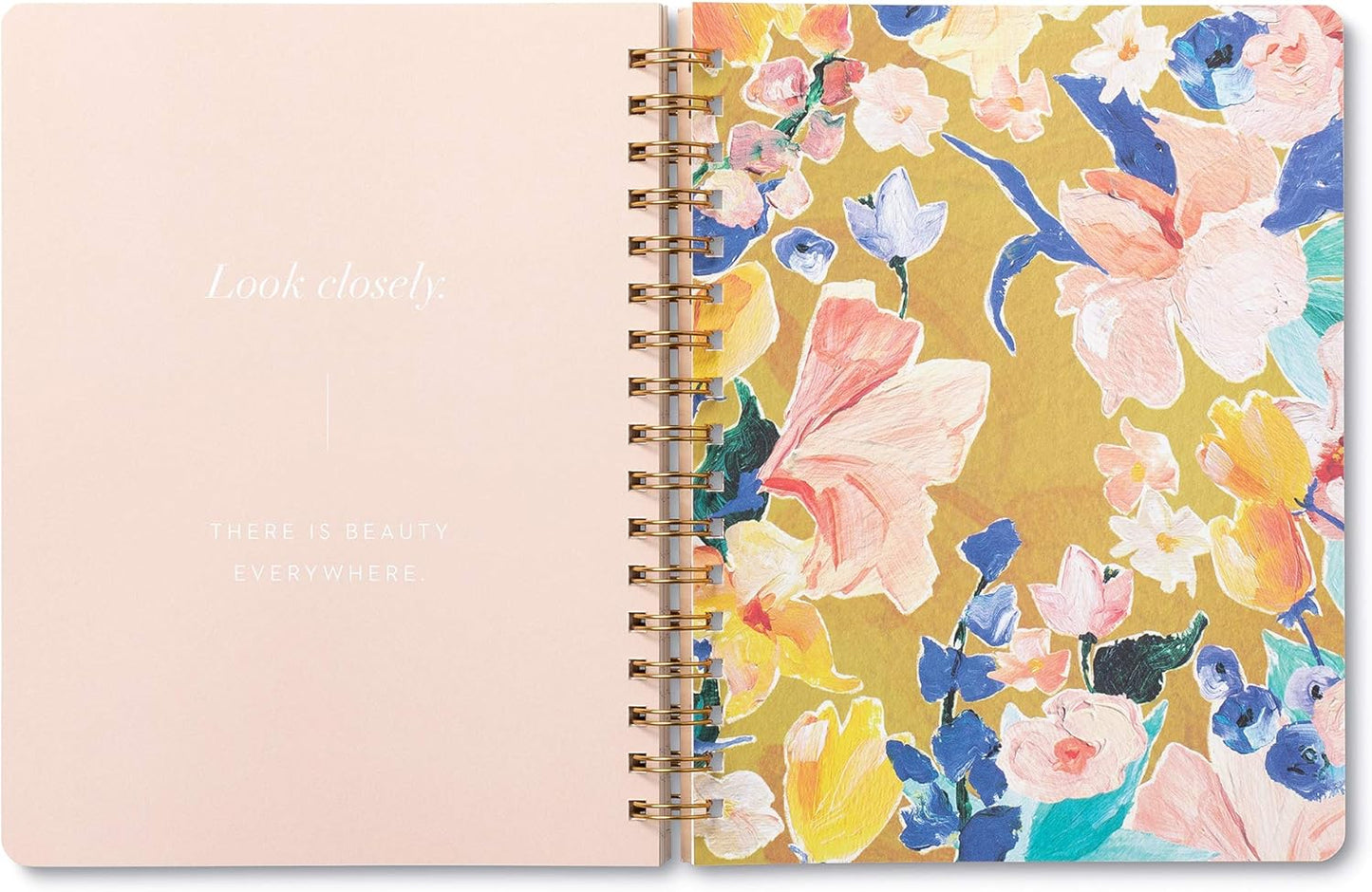 Compendium Spiral Notebook – Expect the Best Things to Happen Today – A Designer Spiral Notebook with 192 Lined Pages, College Ruled, 7.0" W x 9.25" H