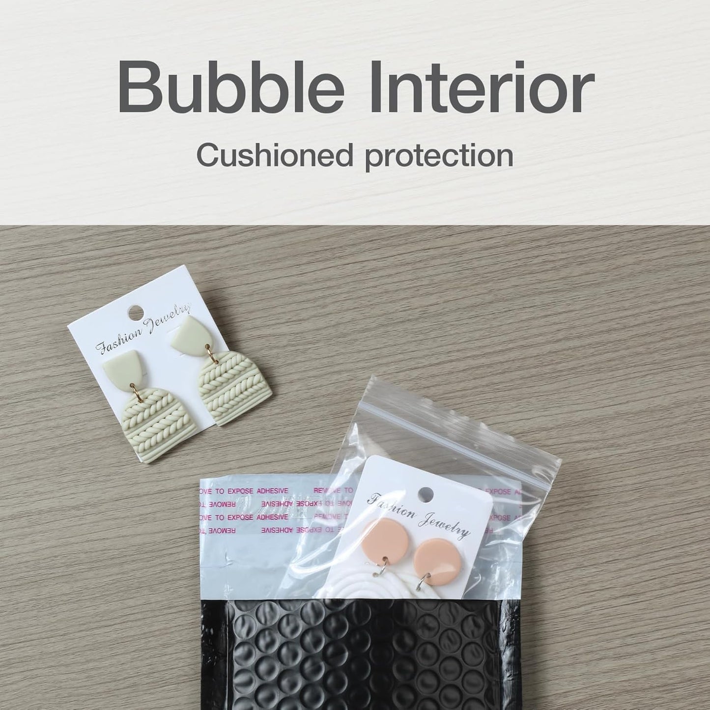 Quality Park Bubble Mailers, 6 x 9 Inch, White Poly Mailers, Padded Envelopes, Shipping Envelopes, Water Resistant, Self Seal, 50 Per Box (QUA85856), Plastic