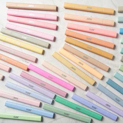 BLIEVE Aesthetic Cute Highlighters No Bleed Through, Dual Tip 8 Pack, Pastel Colors For Bible & Journaling