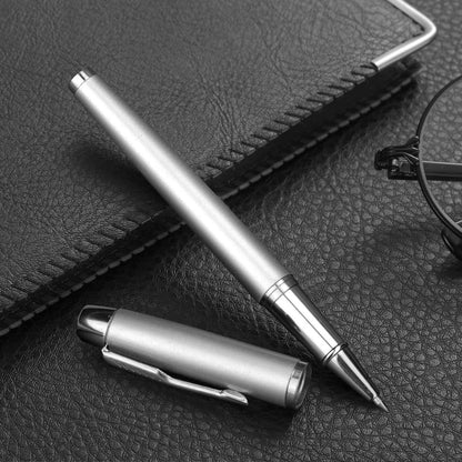 8 Pieces Replaceable Ballpoint Pen Refills Work for Most Brands Pens with Smooth Writing,Free-Flowing German Ink with Medium 0.5mm Ballpoint Tip(Black Refills and Length 4.4inch)