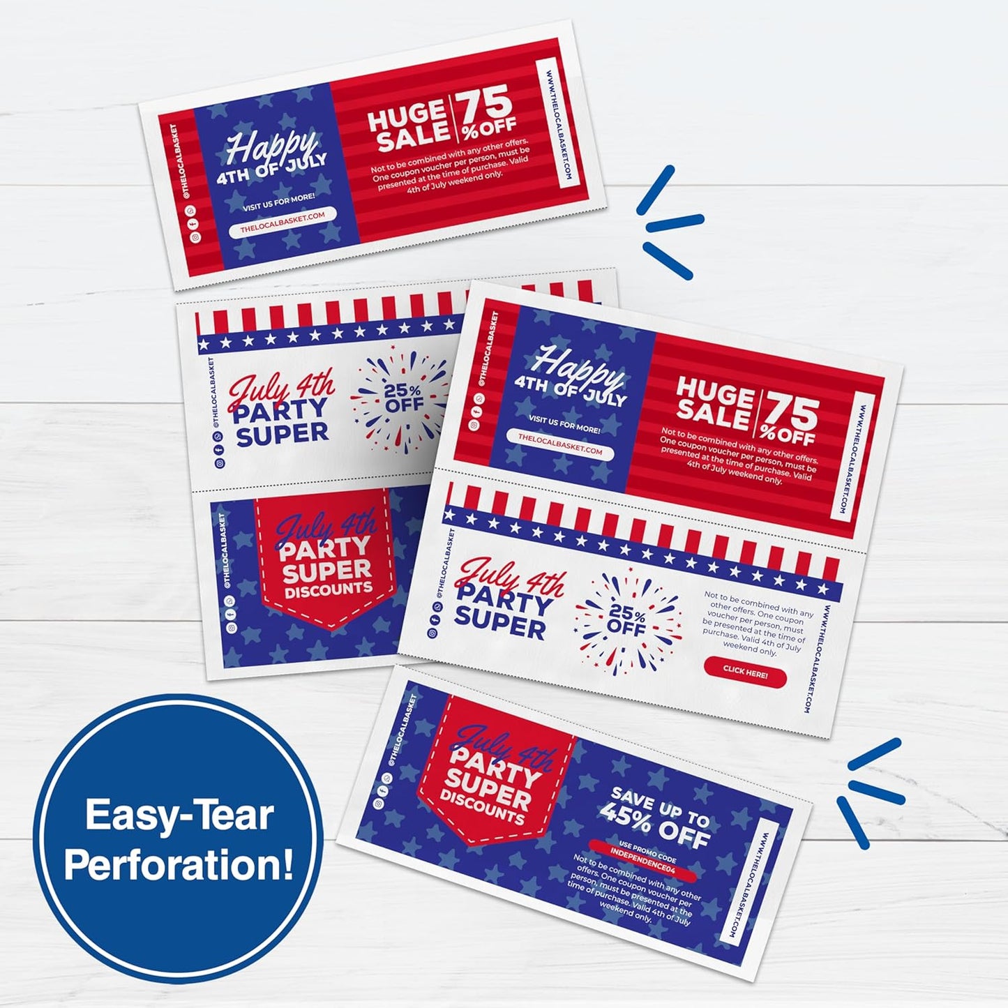 PrintWorks Professional 3 2/3" Horizontal Perforated Paper 8.5” x 11” - Perfect For W-2, 1099, & Statement Use - Made in the USA - 500 Sheets - 20 lb - Printer Compatible - White (04124)