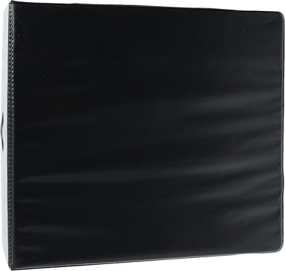 Wilson Jones 3 Ring Binder 4 Inch, Ultra Duty D-Ring View Binder with Extra Durable Hinge, Customizable, Black (W86641)