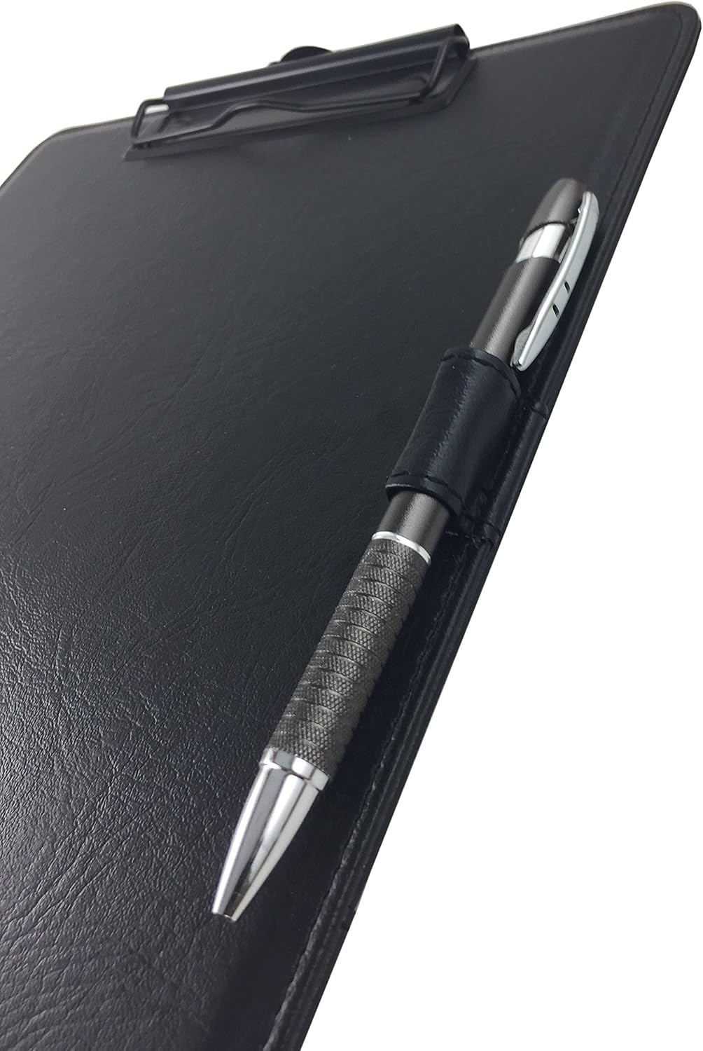 Trade Quest Clipboard Faux Leather Single (Black)