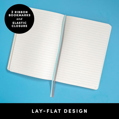 PAPERAGE Lined Journal Notebook, (Black), 160 Pages, Medium 5.6 in x 8 in - 100 GSM Thick Paper – Hardcover Journaling Notebook for Work, School & Note Taking