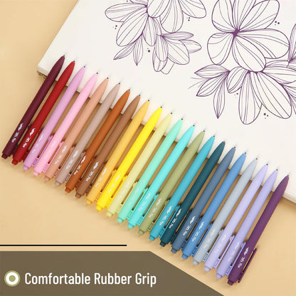 Mr. Pen- Retractable Gel Pens, 12 Pack, Colorful Ink, Fine Point 0.7mm, Fast Dry, Smooth Writing, Cute Pens for Drawing, Writing Planner and School Supplies