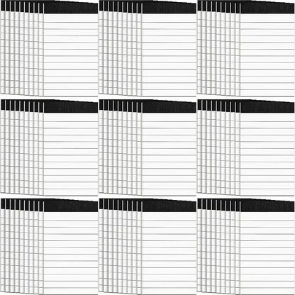 PerKoop 100 Pack Small Notepads Refills 4 x 6 Inch Lined Memo Pads 30 Sheets Mini Legal Pads Pocket Notepads for Teacher Nurse Office School Supplies
