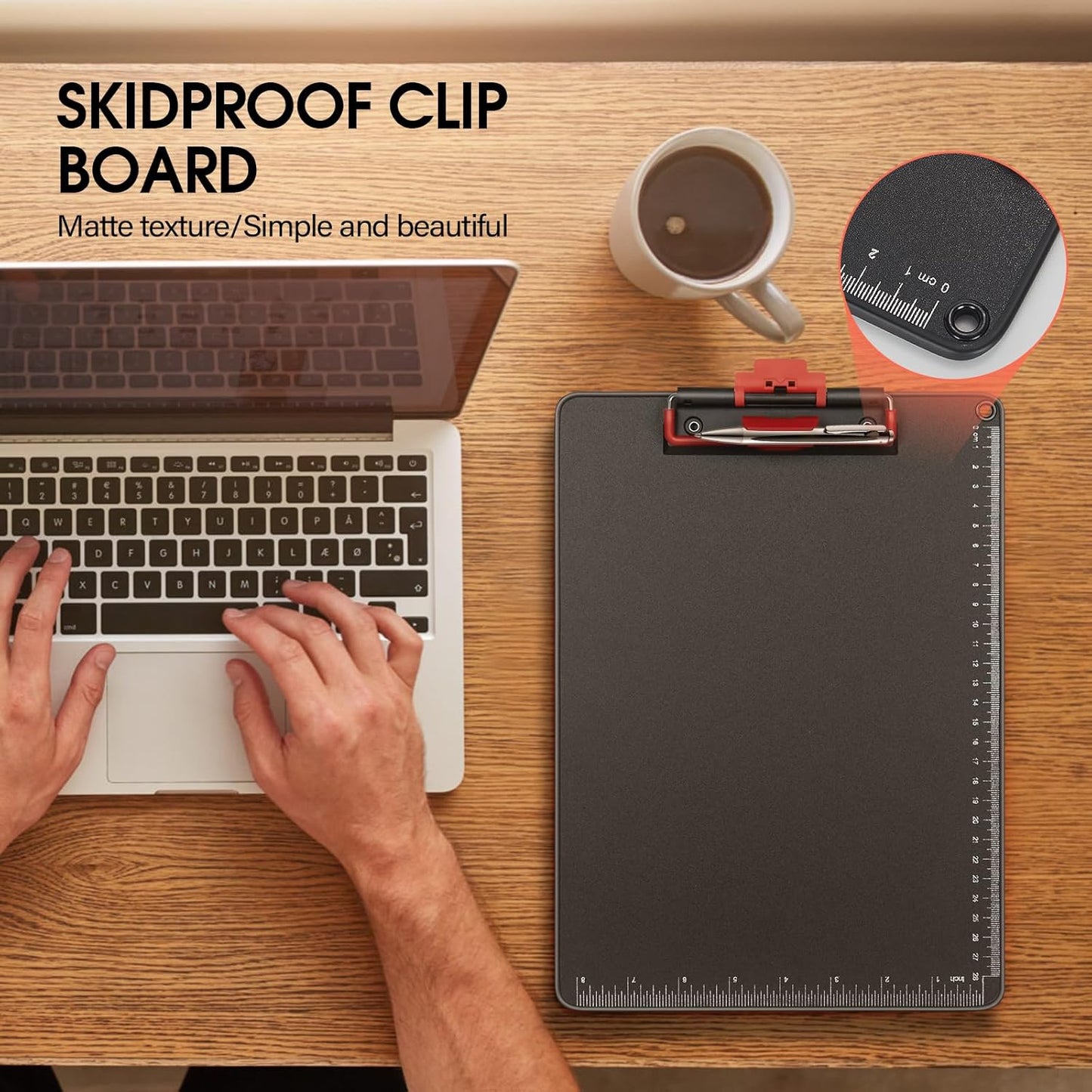Clipboards with Pen Holder A3 Size 11 x 17 Inch Aluminum Protection Edge Clip Board for Classrooms, Offices, School, Doctor, Coaches [Upgraded Clip] (1 Pack)