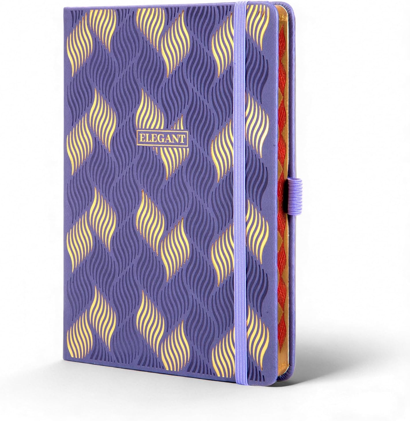 COMIX Lined Journal for Men & Women, 100GSM Leather Journal with Gift Box, 5.5" x 8.3", A5 Hardcover Journaling Notebook, Fits for Office, Home, Graduation, Corporate Gifting, 192 Pages, Black