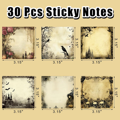 30 Pcs Bible Sticky Notes Christian Note Pads Religious Bible Notepads Inspirational Memo Notes for Inspirational Gifts Message Reminder Lists Schedules Studying Office School Supplies