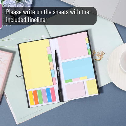 Mr. Pen- Sticky Notes Set, 410 Pack, Ruled, Dotted & Blank Notes with 150 Index Tabs, Divider Sticky Pads for Bible Study, Office, School, Planning, Journaling & Organization