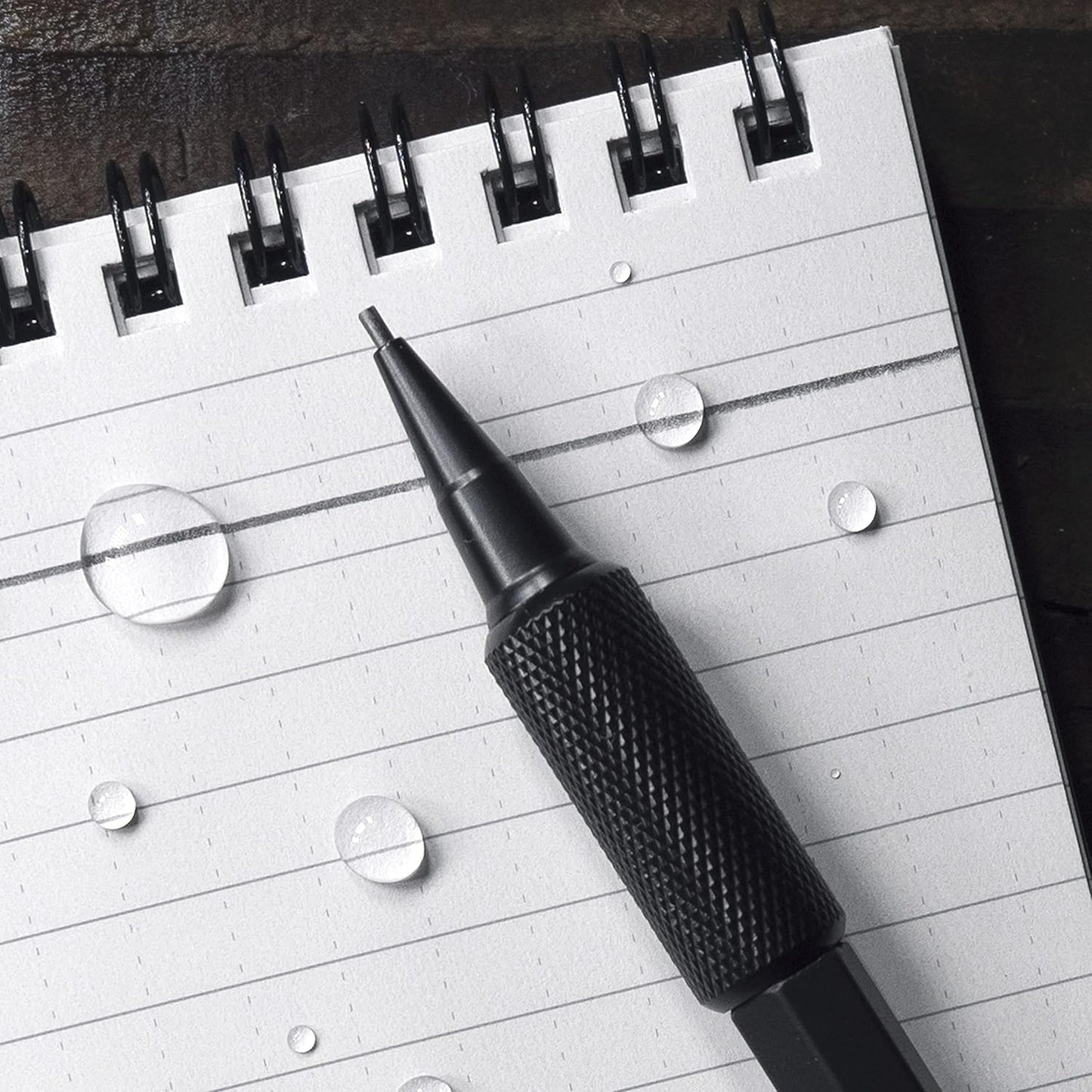 Rite in the Rain Weatherproof Mechanical Pencil, Orange Barrel, 1.3mm Black Lead (No. OR13)
