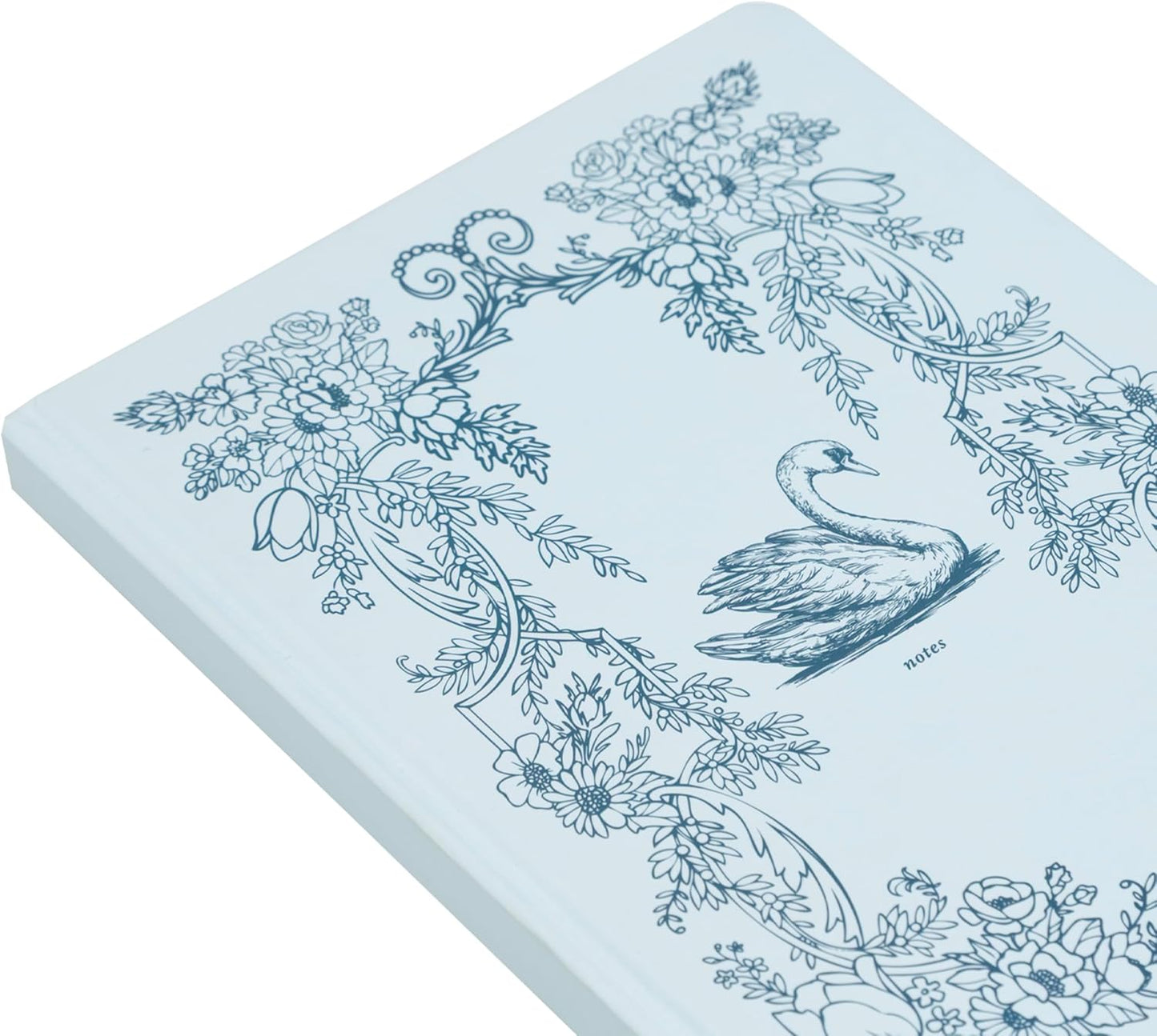 Pearhead Blue Matchbook Hardcover Journal, 6x8 College-Ruled Lined Notebook, 200 Pages, Trendy Writing Journal for Work, School & Everyday Notes