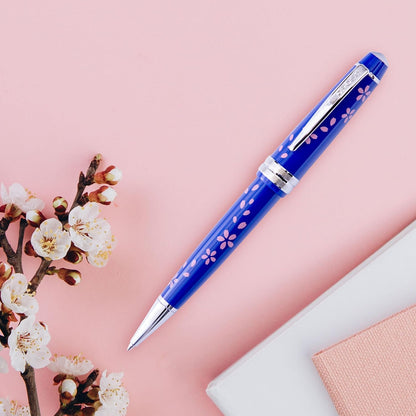 Cross Bailey Light Refillable Ballpoint Pen Presented in a Everyday Gift Box - Medium Point, Black Ink, Polished Green