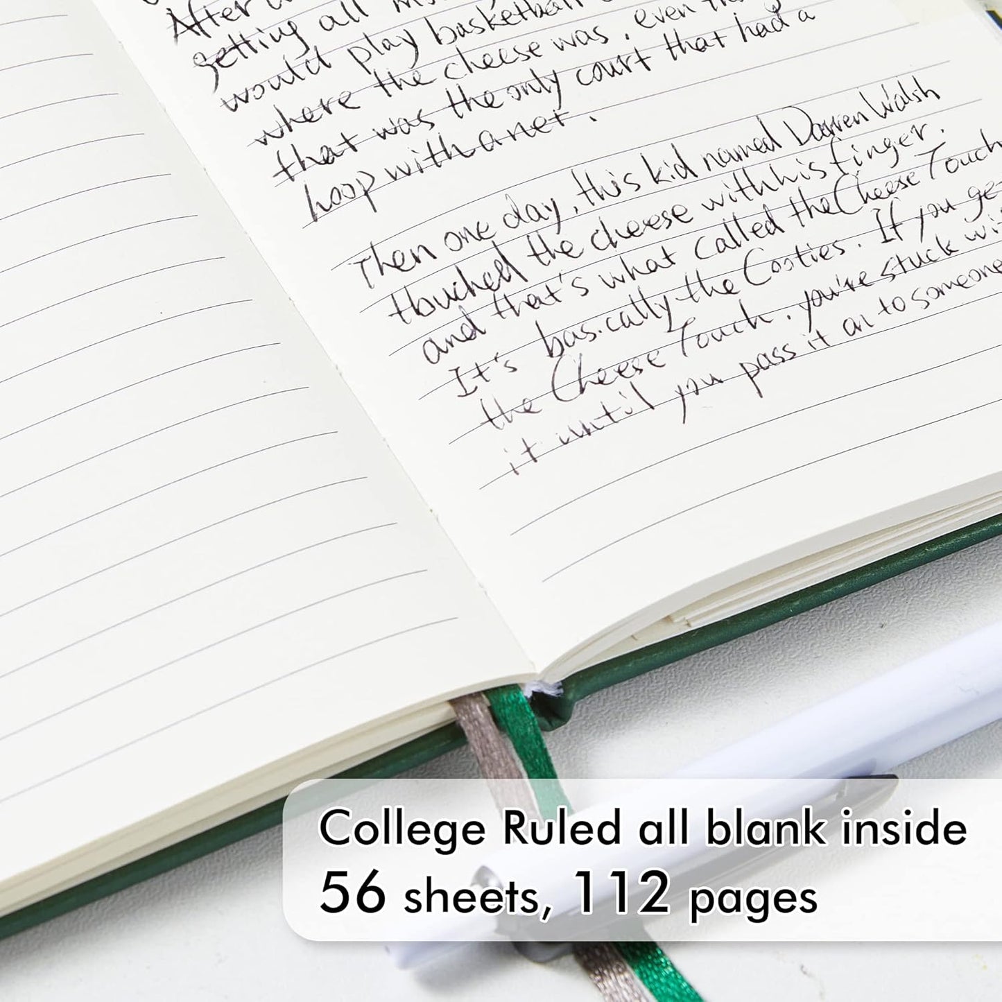 feela 3 Pack Pocket Notebook Journals with 3 Black Pens, A6 Mini Cute Small Journal Notebook Bulk Hardcover College Ruled Notepad with Pen Holder for Office School Supplies, 3.5”x 5.5”, Gray