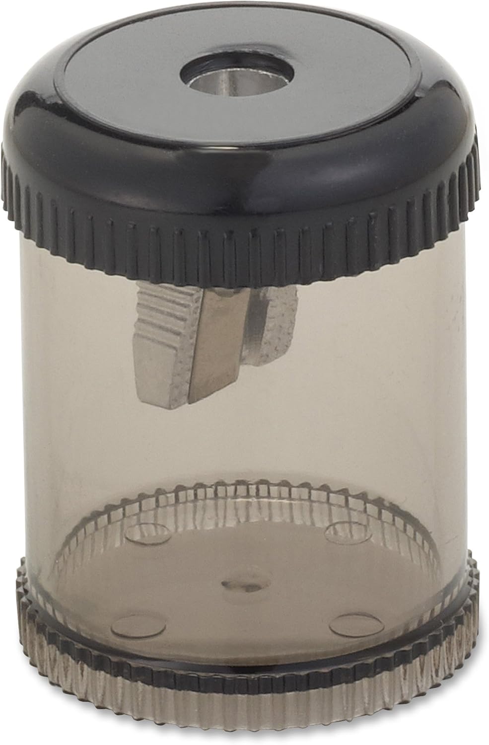 Integra Pencil Sharpener, Round, Desk, 1-7/8-Inch, Smoke (ITA42851)