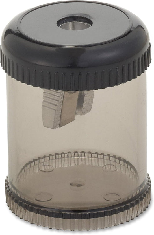 Integra Pencil Sharpener, Round, Desk, 1-7/8-Inch, Smoke (ITA42851)