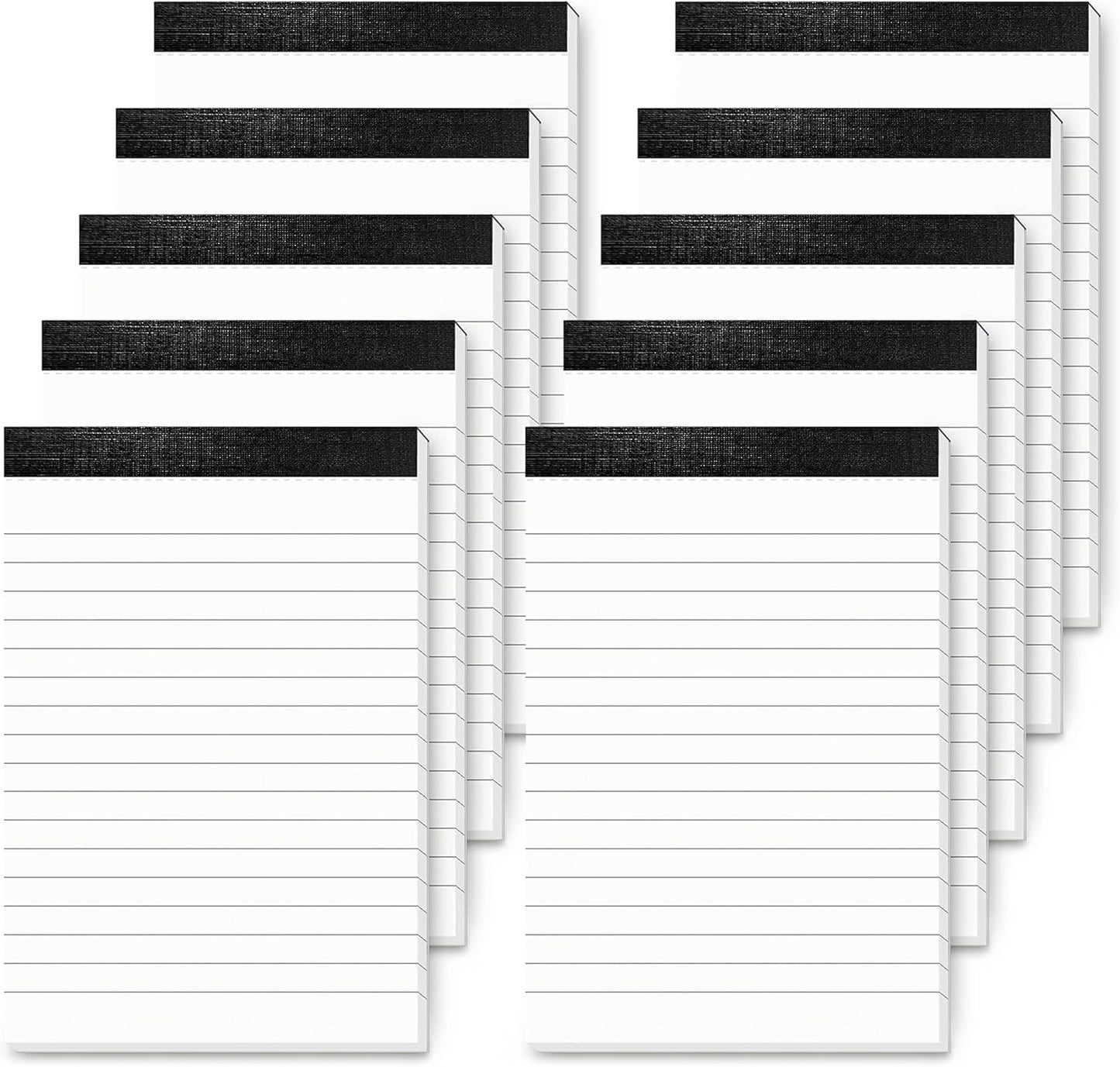 6 Pack Small Notepads Refills Memo Pads 3 x 5 Inch Lined Writing Note Pads with 30 Sheets Note Pad Paper in Each Pad Mini Pocket Notebook Refills for Taking Notes and Reminders Organization Planning