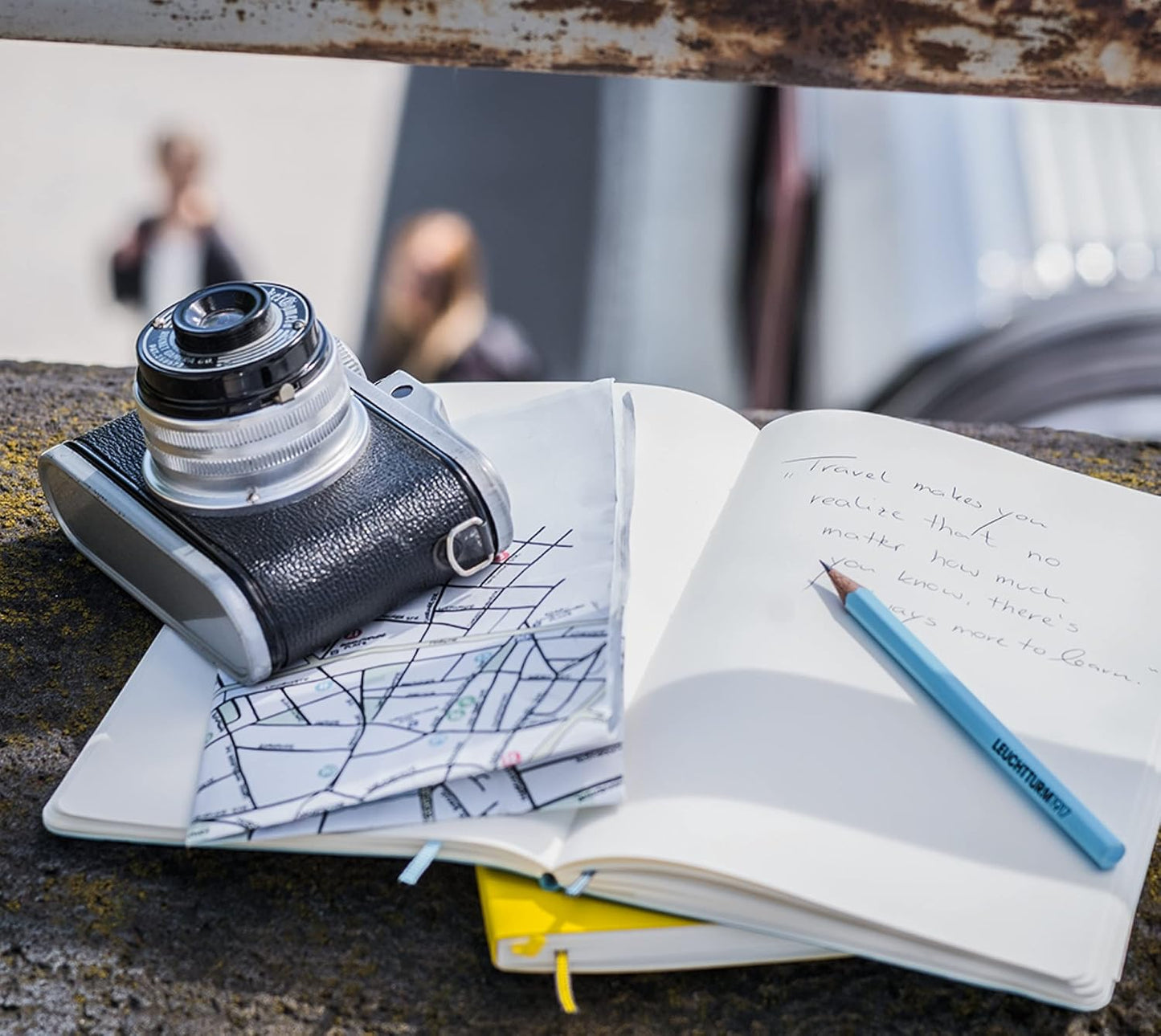 LEUCHTTURM1917 - Notebook Softcover Paperback B6+ - 123 Numbered Pages for Writing and Journaling (Ruled, Rising Sun)