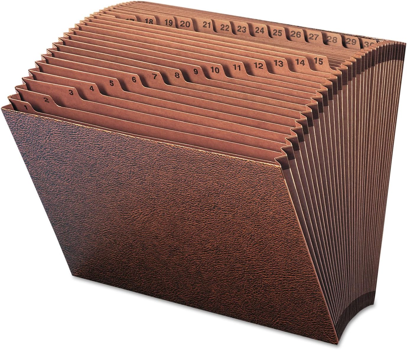 Smead TUFF Expanding File, Monthly (Jan.-Dec.), 12 Pockets, Letter Size, Redrope-Printed Stock (70488)