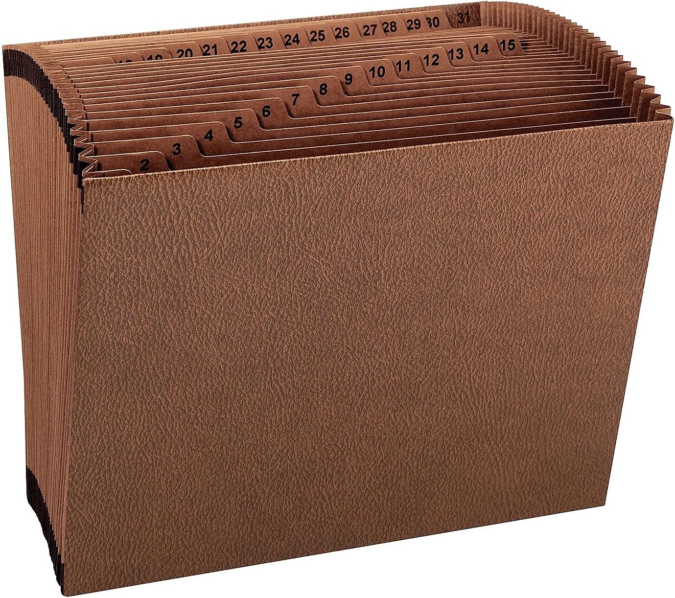 Smead TUFF Expanding File, Monthly (Jan.-Dec.), 12 Pockets, Letter Size, Redrope-Printed Stock (70488)