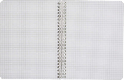 Rhodia Wirebound Notebooks - Lined w/ margin 80 sheets 8 1/4 x 11 3/4 in. - Black cover