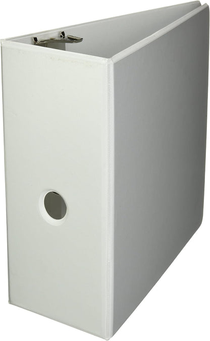 Business Source Basic D-Ring White View Binders