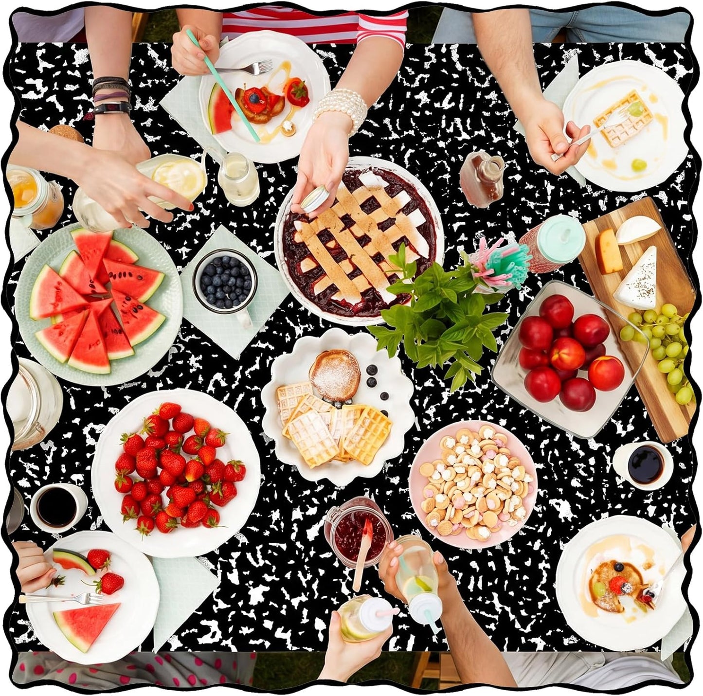 Oudain 4 Pcs Preschool Kindergarten Back to School Party Tablecloth First Day to School 54 x 108 Inch Large Disposable Rectangle Notebook Tablecloth Cover for Party Supplies Table Decorations