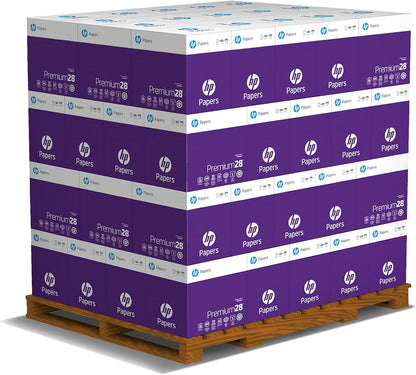 HP Printer Paper | 8.5 x 11 Paper | Premium 24 lb | 1 Ream - 500 Sheets | 100 Bright | Made in USA - FSC Certified | 112400R