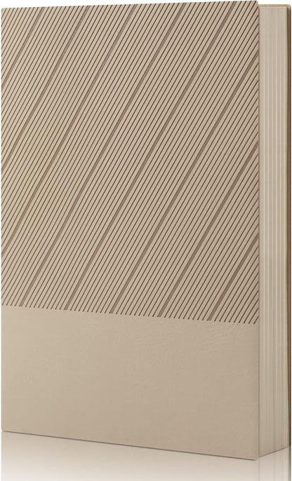 BOBO RABBIT Softcover Lined Journal Notebook 348 Pages Lay-Flat Bound Soft Leather Journaling Notebook for for Writing Work School Office Note Taking, 5.75"x8.31" Grey