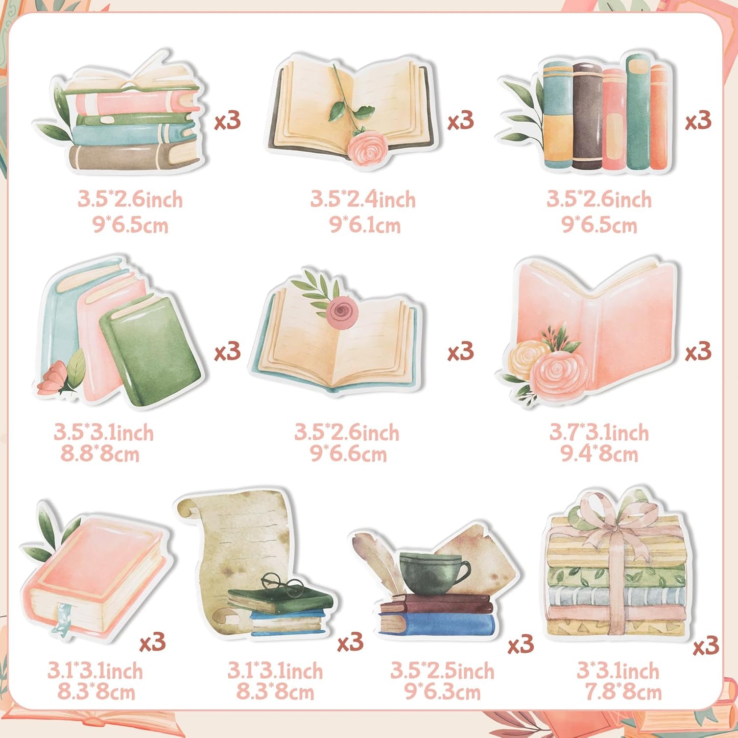Xqumoi 30 Pack Teacher Sticky Notes - Funny Coffee Cup Self Sticky Notepads Writing Memo Pads for Teacher Appreciation Back to School Office Supplies Coffee Lover Gift Party Favors Goodies Bag Fillers
